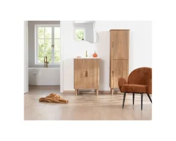 Clearance Petit meuble sous vasque 60 cm 