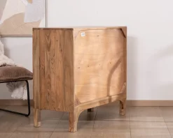 Outlet Petit rangement à 2 portes en acacia "Melody" Rangement|Buffet Et Bahut