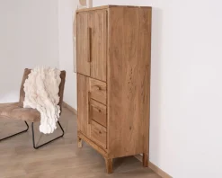 Sale Petit vaisselier bas style scandinave en acacia "Melody" Vaisselier
