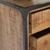 Hot Rangements à tiroirs en bois et métal style commode d’antiquaire "Emil" Rangement|Commode