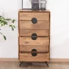 Rangement vertical en acacia 6 tiroirs "Spot" Rangement|Commode