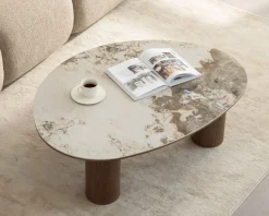 Sale Table basse design forme organique 