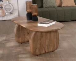 Discount Table basse design épuré en manguier 