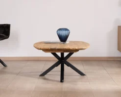 New Table basse forme bateau en teck naturel 
