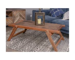 New Table basse lit militaire en bois recyclé 