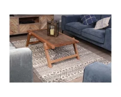 New Table basse lit militaire en bois recyclé 