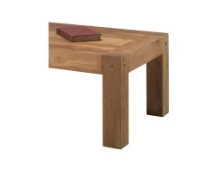 Online Table basse rectangulaire en chêne massif huilé 