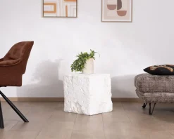 Online Table d'appoint design cube en oxyde de magnésium 