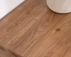 Clearance Table de chevet ou d'appoint en acacia avec tiroir