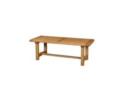 New Table de ferme chêne massif "Antique" 220cm Table À Manger Rectangulaire
