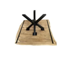 Best Table de repas en acacia et pieds mikado