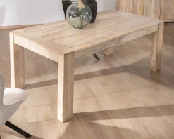 Hot Table de repas extensible 160 à 250 cm en manguier 