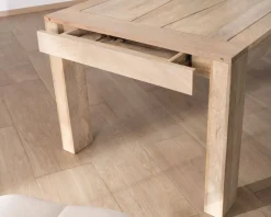 Sale Table de repas extensible 200 à 290 cm en manguier 
