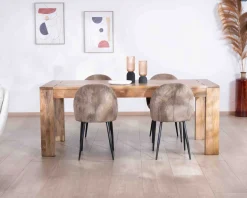 Online Table de repas extensible 200 à 290 cm
