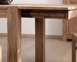 Outlet Table de repas extensible en palissandre 