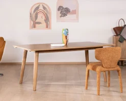 Online Table de repas extensible esprit rétro 180 cm en manguier massif naturel 