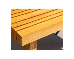 Outlet Table de repas extérieure en teck massif 200 cm 