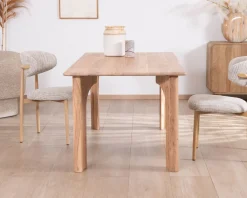 New Table de repas rectangulaire 180 cm design scandinave 