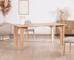 New Table de repas rectangulaire 180 cm design scandinave 