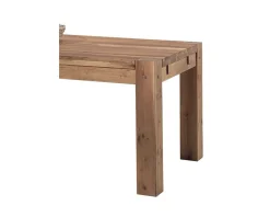 Clearance Table de repas rectangulaire en chêne massif 180cm 