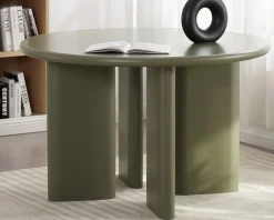 Hot Table de repas ronde coloris vert sauge 