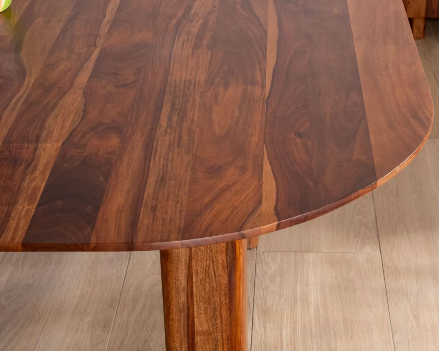 Outlet Table de salle à manger carrée en palissandre "Rosewood" 150 cm design rétro Table À Manger Carrée