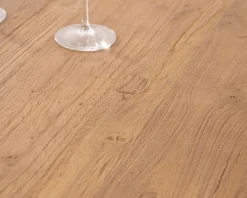Online Table de salle à manger ovale en teck naturel 