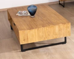 Sale Table de salon avec rangements 