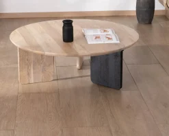 Online Table de salon ronde style épuré 