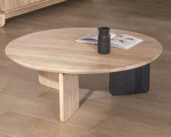 Online Table de salon ronde style épuré 