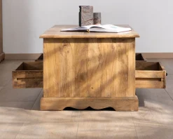 Discount Table de salon style classique en manguier 