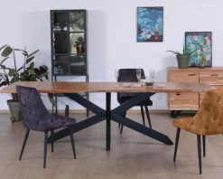Clearance Table en acacia avec extensions 180-260cm 