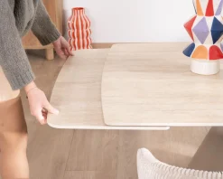 Discount Table extensible 160 à 240 cm rétro chic