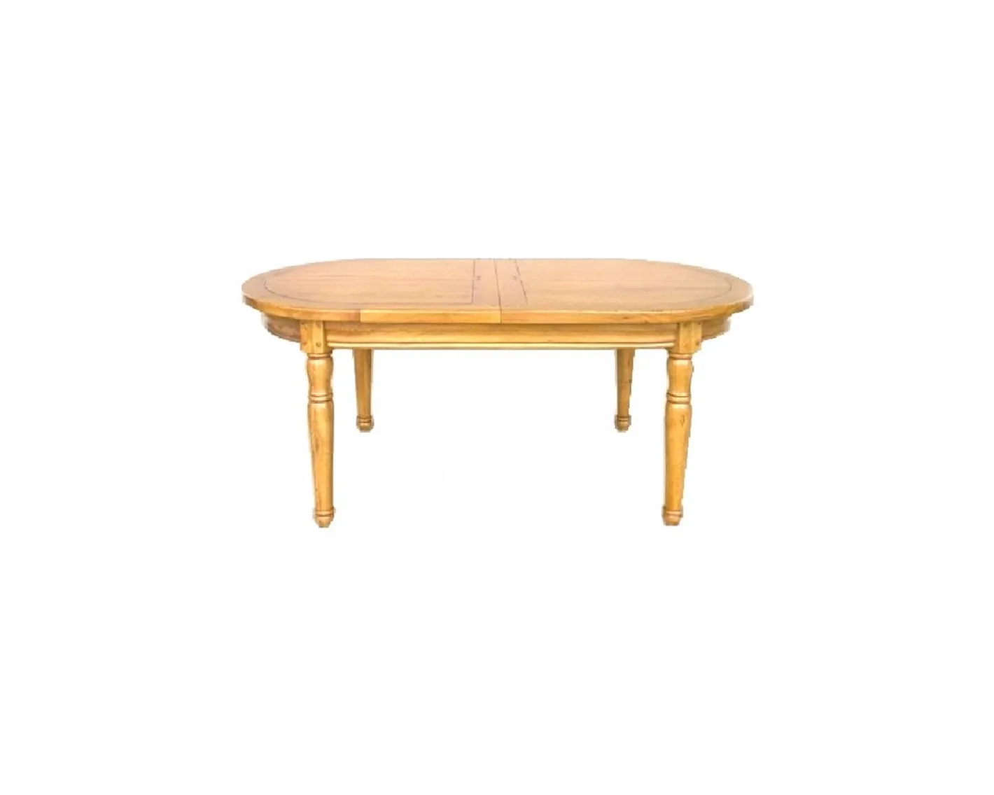 Sale Table ovale 180cm chêne massif "Antique" Table À Manger Ronde Ou Ovale