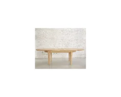 Best Table ovale en chêne massif avec allonges