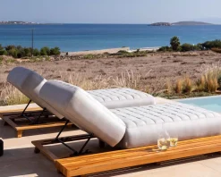 Online Tablette d'agrément en teck pour bain de soleil 