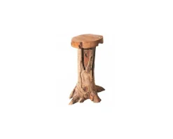 Tabouret de bar teck massif 
