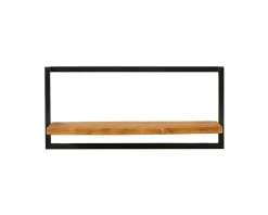 Hot Étagère 1 tablette en teck recyclé et métal "Ulva" Rangement|Décoration