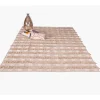 New Tapis fantaisie en coton texturé beige "Matis" 120x180cm Décoration