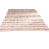 Discount Tapis multi textures beige tissé main "Matis" format 200x300cm Décoration