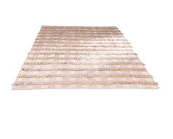 Discount Tapis multi textures beige tissé main "Matis" format 200x300cm Décoration
