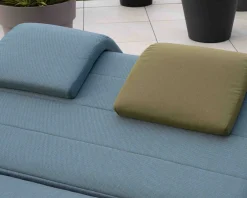 Outlet Têtière en tissu vert pour bain de soleil "Nusa Pedina" Bain De Soleil