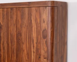 Hot Vaisselier en palissandre 3 portes et tiroirs "Rosewood" 120 cm Vaisselier|Vitrine Et Argentier