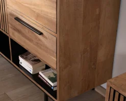 Outlet Vaisselier en teck recyclé 